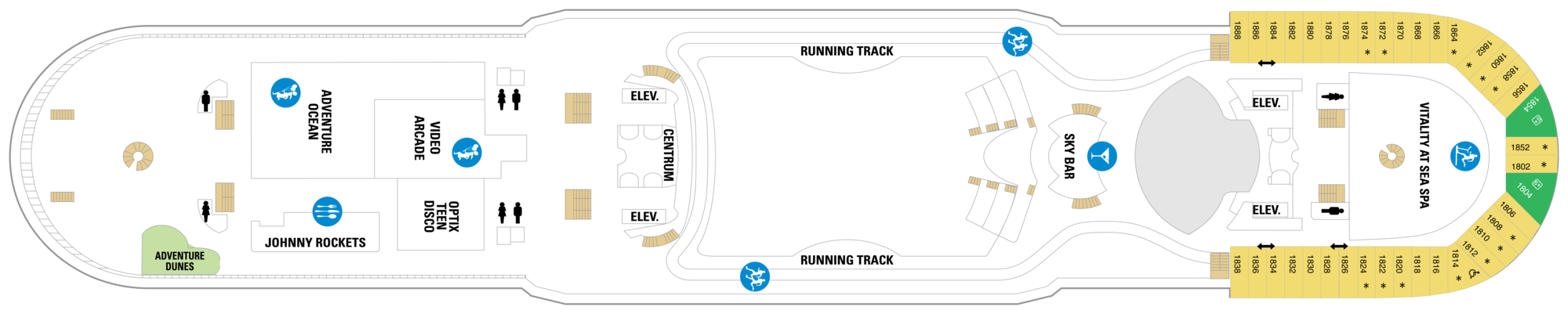 Deck 12 plan